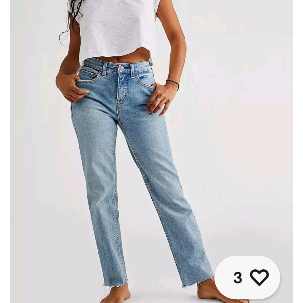 Free People We The Free Curvy Georgine Mom Jean